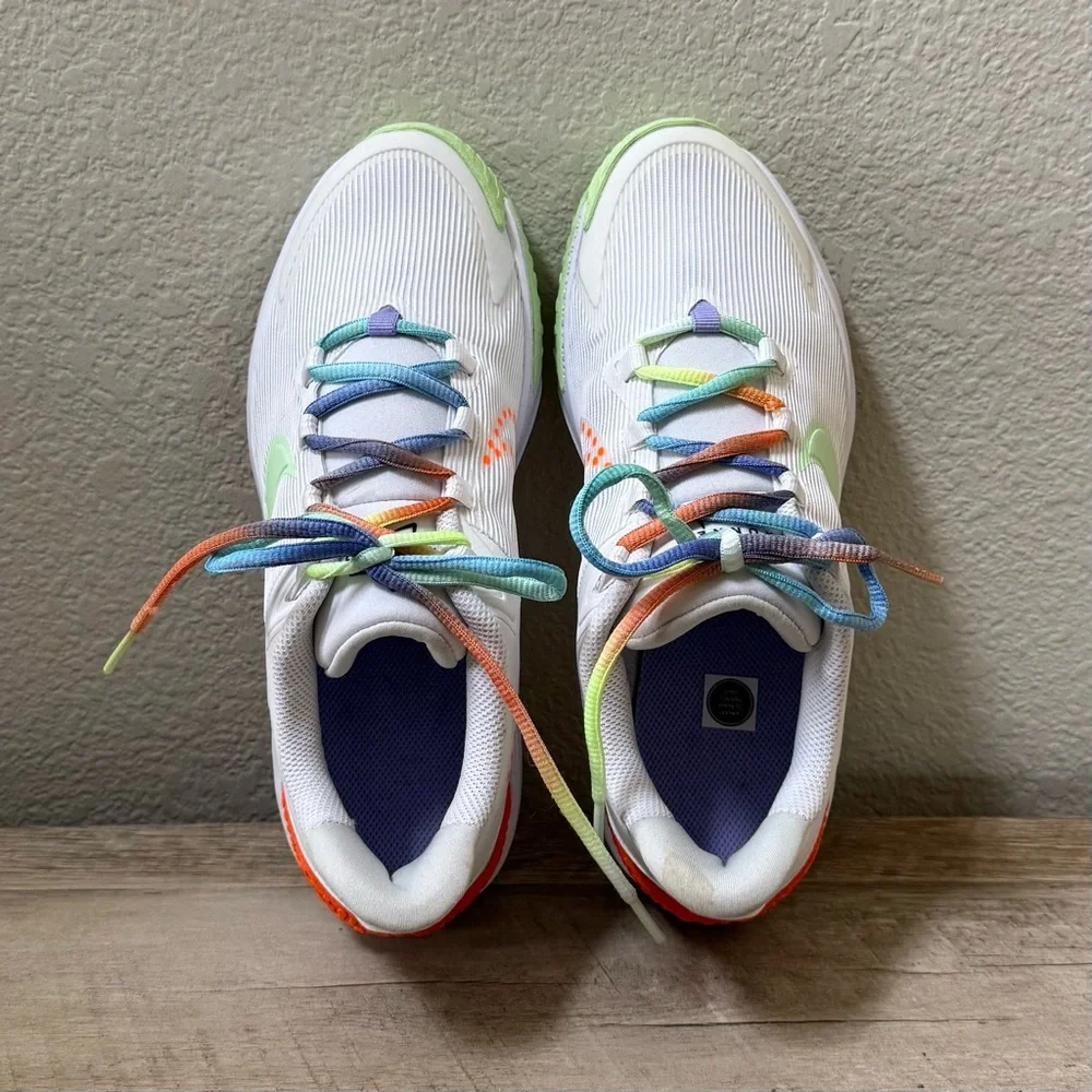 NIKE 7 Youth Star Runner 4 Sneakers / Women’s 8.5 9 Pastel Colorful Neon Shoes - Picture 10 of 14